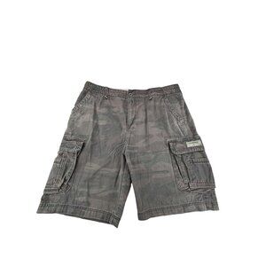 Unionbay Camo Cargo Shorts Mens 42 100% Cotton